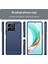 Honor X6B 4g Kılıf Karbon Fiber Doku Tpu Fırçalanmış Telefon Kılıfı-Mavi (Yurt Dışından) 3