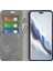 Honor Magic6 Pro 5g Kılıf Cilt Dokunuşlu Pu Deri Koruyucu Telefon Kılıfı-Gri (Yurt Dışından) 4