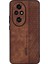 Azns For Honor 200 5g Darbeye Dayanıklı Kılıf Düşmeye Karşı Dayanıklı Pu+Tpu Telefon Kılıfı-Kahverengi (Yurt Dışından) 5