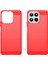 Honor X7C 4G/200 Akıllı 5g/honor Play 60 Plus 5g Kılıf Karbon Fiber Doku Tpu Fırçalanmış Telefon Kılıfı-Kırmızı (Yurt Dışından) 2