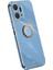 Xınlı For Honor X7A 5g Yüzük Tutucu Kickstand Yumuşak Tpu Kılıf Elektrokaplama Koruyucu Telefon Kılıfı-Mavi (Yurt Dışından) 1
