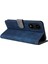 Honor X5 Plus/play 40C 5g Kılıf Kitap Stili Rfıd Engelleme Cüzdan Telefon Kılıfı Kayışlı-Mavi (Yurt Dışından) 4