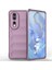 Honor 80 Pro 5g Çizilmez Koruyucu Telefon Kılıfı Yumuşak Tpu Sağlam Arka Kapak-Açık Mor (Yurt Dışından) 1