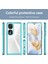 Honor 90 Pro Tpu+Akrilik Hibrit Telefon Kılıfı Şeffaf Arka Koruyucu Kapak-Şeffaf Mavi (Yurt Dışından) 2