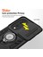Honor X7B 4g/90 Akıllı Kılıf Lens Kalkanı Ayaklık Pc+Tpu Telefon Kılıfı-Siyah (Yurt Dışından) 3