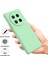 Honor Magic7 Lite 5G/X9C 5G/X60 Pro 5g Kılıf Sıvı Silikon Telefon Arka Kapağı El Kayışı Ile-Yeşil (Yurt Dışından) 2