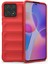Honor X8 4G/X30I Sağlam Arka Kapak Düşmeye Esnek Tpu Telefon Kılıfı-Kırmızı (Yurt Dışından) 1