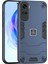 Honor 90 Lite 5g Kılıf Hibrit Çift Katmanlı 2'si 1 Arada Sert Pc Yumuşak Tpu Telefon Kılıfı-Lacivert (Yurt Dışından) 1