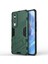 Honor 80 Pro 5g Için Düşmeye Dayanıklı Korumalı Kickstand Telefon Kılıfı, Sert Pc Yumuşak Tpu Hibrit Kılıf-Yeşil (Yurt Dışından) 1