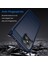 Honor X8 4g 4g Tpu Telefon Kılıfı Karbon Fiber Doku Fırçalanmış Darbeye Dayanıklı Kılıf Aşınmaya Dayanıklı Telefon Kılıfı-Mavi (Yurt Dışından) 3