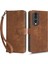 Honor 70 5g Rfıd Engelleme Pu Deri Cüzdan Telefon Kılıfı Katlanır Stand Kılıf El Kayışı Ile-Kahverengi (Yurt Dışından) 1