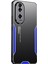 Honor 90 Pro Arka Kılıf Alüminyum Alaşımlı+Tpu+Pc Şok Emici Cep Telefonu Kılıfı-Mavi (Yurt Dışından) 1