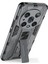 Honor Magic4 Pro 5g Hibrit Kickstand Telefon Kılıfı Sert Pc Yumuşak Tpu Şok Emici Kapak-Gri (Yurt Dışından) 3