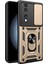 Honor 70 5g Telefon Kickstand Kılıfı Sürgülü Kamera Lens Koruma Pc+Tpu Kapak-Altın (Yurt Dışından) 1