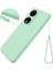 Honor Play 50 Plus 5G/X7B 4g/90 Akıllı Sıvı Silikon Kılıf Kayışlı Çizilmez Kapak-Yeşil (Yurt Dışından) 1