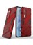 Honor 80 Pro 5g Için Düşmeye Dayanıklı Korumalı Kickstand Telefon Kılıfı, Sert Pc Yumuşak Tpu Hibrit Kılıf-Kırmızı (Yurt Dışından) 3