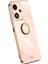 Xınlı For Honor Play 50 Kılıf Tpu Telefon Kılıfı Kickstand ile Elektrokaplama Altın Kenar-Pembe (Yurt Dışından) 1