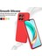 Honor X6B 4g Kılıf Düşmeye Karşı Dayanıklı Sıvı Silikon Telefon Kılıfı Askılı-Kırmızı (Yurt Dışından) 3