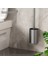 Banyo Tuvalet Fırçası Tutucu Temizlik Aletleri Duvara Monte Matkapsız Dikey Tuvalet Fırçası Banyo Aksesuarları (Yurt Dışından) 4