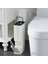 Banyo Çöp Kutusu, Tuvalet Fırçası Seti, Küçük Çöp Kutusu, Kapaklı Ultra Ince Plastik Çöp Kutusu Kahve (Yurt Dışından) 3