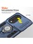 Honor X7B 4g/90 Akıllı Kılıf Lens Kalkanı Ayaklık Pc+Tpu Telefon Kılıfı-Mavi (Yurt Dışından) 3