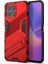 Honor X30I Düşmeye Karşı Destekli Ayak Fonksiyonlu Kombo Pc+Tpu Kılıf Çift Katmanlı Koruyucu Cep Telefonu Kabuğu-Kırmızı (Yurt Dışından) 1
