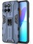 Honor X8 5g Kickstand Telefon Kılıfı Düşmeye Karşı Sert Pc Yumuşak Tpu Darbeye Dayanıklı Kılıf-Mavi (Yurt Dışından) 1
