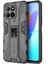 Honor X8 5g Kickstand Telefon Kılıfı Düşmeye Karşı Sert Pc Yumuşak Tpu Darbeye Dayanıklı Kapak-Siyah (Yurt Dışından) 1