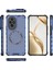 Honor 200 5g Manyetik Kılıf Tpu+Pc Telefon Kılıfı Petek Şekli-Mavi (Yurt Dışından) 5