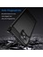Honor X8 4g 4g Tpu Telefon Kılıfı Karbon Fiber Doku Fırçalanmış Darbeye Dayanıklı Kılıf Aşınmaya Dayanıklı Telefon Kılıfı-Siyah (Yurt Dışından) 3