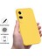 Honor 90 Lite 5G/X50I 5g Sıvı Silikon Telefon Kılıfı Yumuşak Astarlı Darbeye Dayanıklı Kılıf Kayışlı-Sarı (Yurt Dışından) 2
