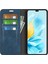 Honor 200 Lite Kart Yuvaları Kılıfı Cilt Dokunuşlu Deri Kapaklı Telefon Kılıfı-Mavi (Yurt Dışından) 2