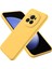 Honor Magic6 5g Cep Telefonu Kılıfı Düz ​​renk Sıvı Silikon Çizilmez Kılıf Kayışlı-Sarı (Yurt Dışından) 2