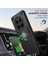 Honor Magic7 Pro 5g Kılıf Sürgülü Camshield Kickstand Pc+Tpu Telefon Kılıfı-Siyah (Yurt Dışından) 5