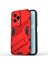 Honor 200 Lite Kılıf Darbeye Dayanıklı Pc + Tpu Çizilmez Telefon Kılıfı Kickstand Ile-Kırmızı (Yurt Dışından) 1