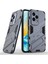 Honor 200 Lite Kılıf Darbeye Dayanıklı Pc + Tpu Çizilmez Telefon Kılıfı Kickstand Ile-Gri (Yurt Dışından) 4