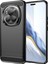 Honor Magic6 Pro 5g Kılıf Fırçalanmış Karbon Fiber Doku Tpu Telefon Kılıfı-Siyah (Yurt Dışından) 1