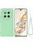 Honor X60 Pro 5g Kılıf Sıvı Silikon Telefon Arka Kapağı El Kayışı Ile-Yeşil (Yurt Dışından) 1