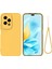 Honor 200 Lite Kılıf Askılı Sıvı Silikon Telefon Kılıfı Kamera Koruması-Sarı (Yurt Dışından) 1