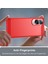 Honor 90 Lite 5G/X50I 5g Için Esnek Tpu Karbon Fiber Telefon Kılıfı, Kaymaz Fırçalanmış Yüzey Arka Kapak-Kırmızı (Yurt Dışından) 5