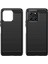 Tpu Telefon Kılıfı Honor X8 5g/x6 4g/x6 5G/X6S 4g/play 30/PLAY6C 4g/70 Lite 5G/X8A 5g, Fırçalanmış Karbon Fiber Dokulu Koruyucu Kılıf-Siyah (Yurt Dışından) 5