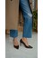 Pael Kahve Deri Stiletto 2