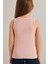 Pure Dots Kız Çocuk Fitilli Yazlık Toz Pembe Body Bluz 1