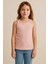 Pure Dots Kız Çocuk Fitilli Yazlık Toz Pembe Body Bluz 2