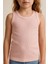 Pure Dots Kız Çocuk Fitilli Yazlık Toz Pembe Body Bluz 3