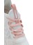 Zero Kadın Pembe Bağcıklı Kalın Tabanlı Spor Sneaker 24SFD49596F 9