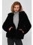 Jet Set Kadın Çift Taraflı Peluş Mont 7