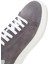 Erkek Gri Kalın Tabanlı Süet Deri Sneaker 9