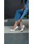 Pael Beyaz Deri Stiletto 2