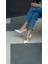 Pael Beyaz Deri Stiletto 3